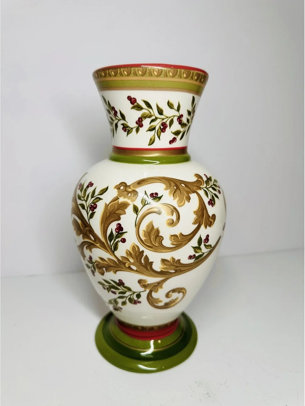 Ceramic Laura Ashley Home FTD Vase Floral Motif